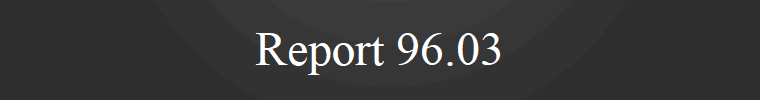 Report 96.03